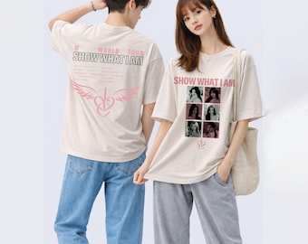 Ive Show What I Am World Tour T-shirt, Ive REVIVE Plus Shirt, Ive