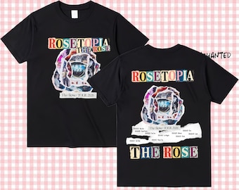 Camiseta de la gira Rosetopia 2026 de The Rose, Sudadera de la gira Rose 2026, Camiseta Blue Moon de The Rose, Sudadera con capucha de la gira mundial Rosetopia 2026 de The Rose