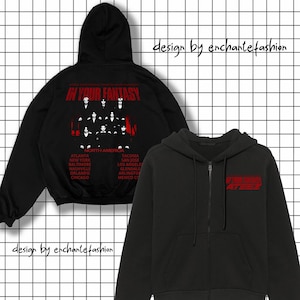 Ateez 2025 World Tour in Your Fantasy Zip Hoodie, ATEEZ Golden Hour Part 2, Aniteez in Treasure Shirt, Ateez World Tour 2025 Zip Hoodie