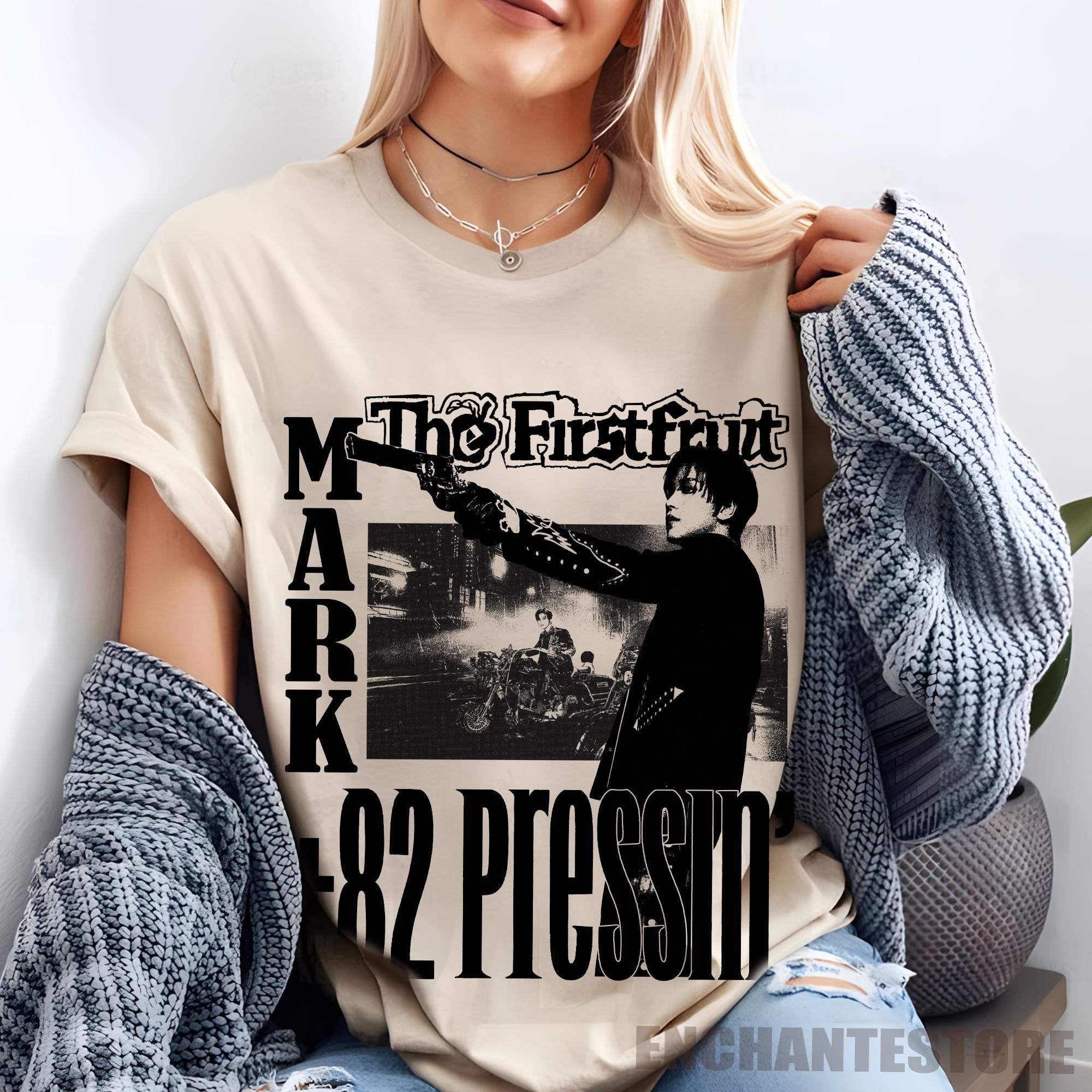 ★新品★NCT MARK The Firstfruit T-shirt FREE NCT Mark The Firstfruit 4th Tour Neo City T-Shirt