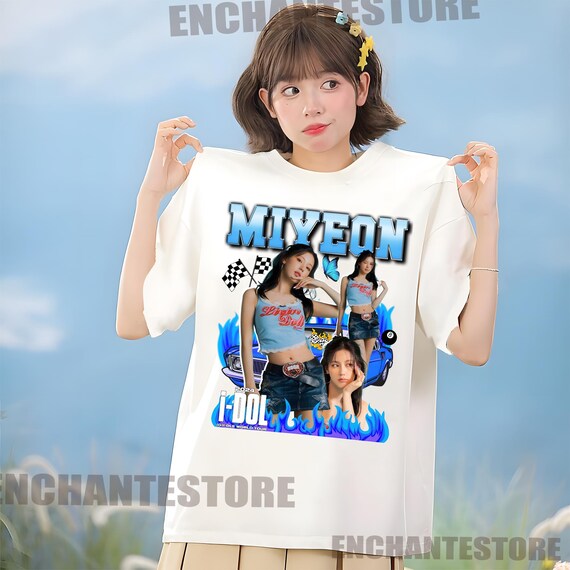 Retro G-idle Miyeon Shirt, Idol G-idle Tour Shirt, 2024 Gidlle