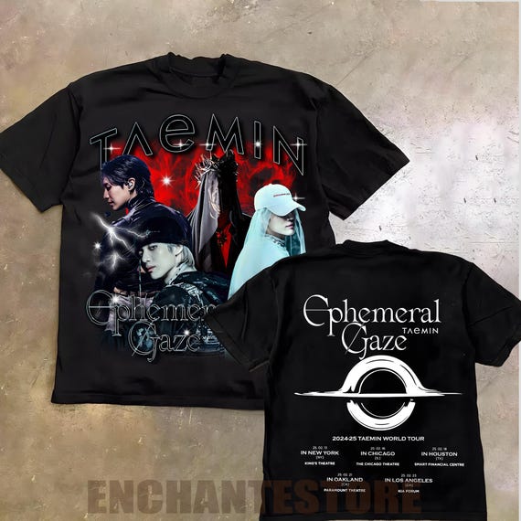 Retro Taemin Ephemeral Gaze Shirt, Ephemeral Gaze Taemin
