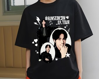 Retro Run Seokjin Ep Tour Shirt, Jin Tour 2025 Tshirt, Echo