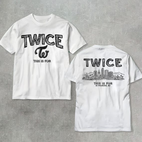 Twice This is for World Tour Part 2 Hoodie, Twice World Tour 2026