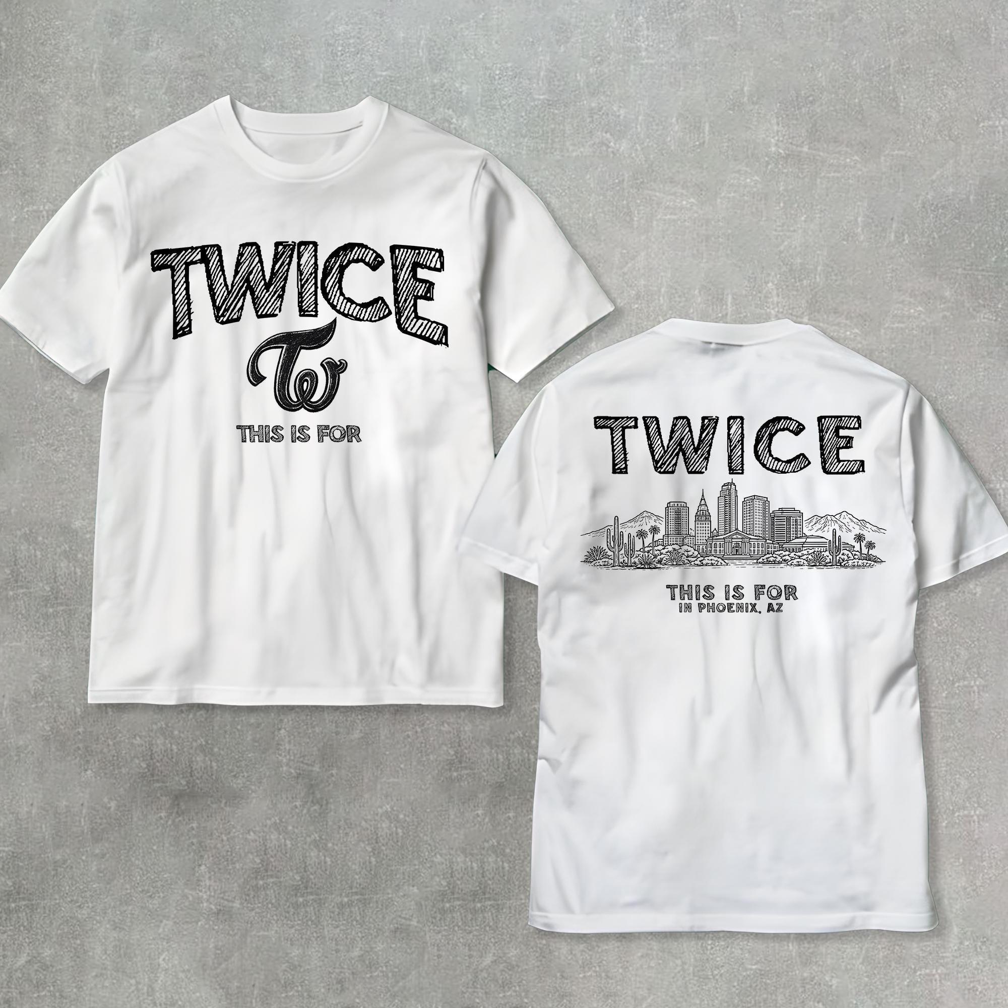 Twice This is for World Tour Part 2 Hoodie, Twice World Tour 2026