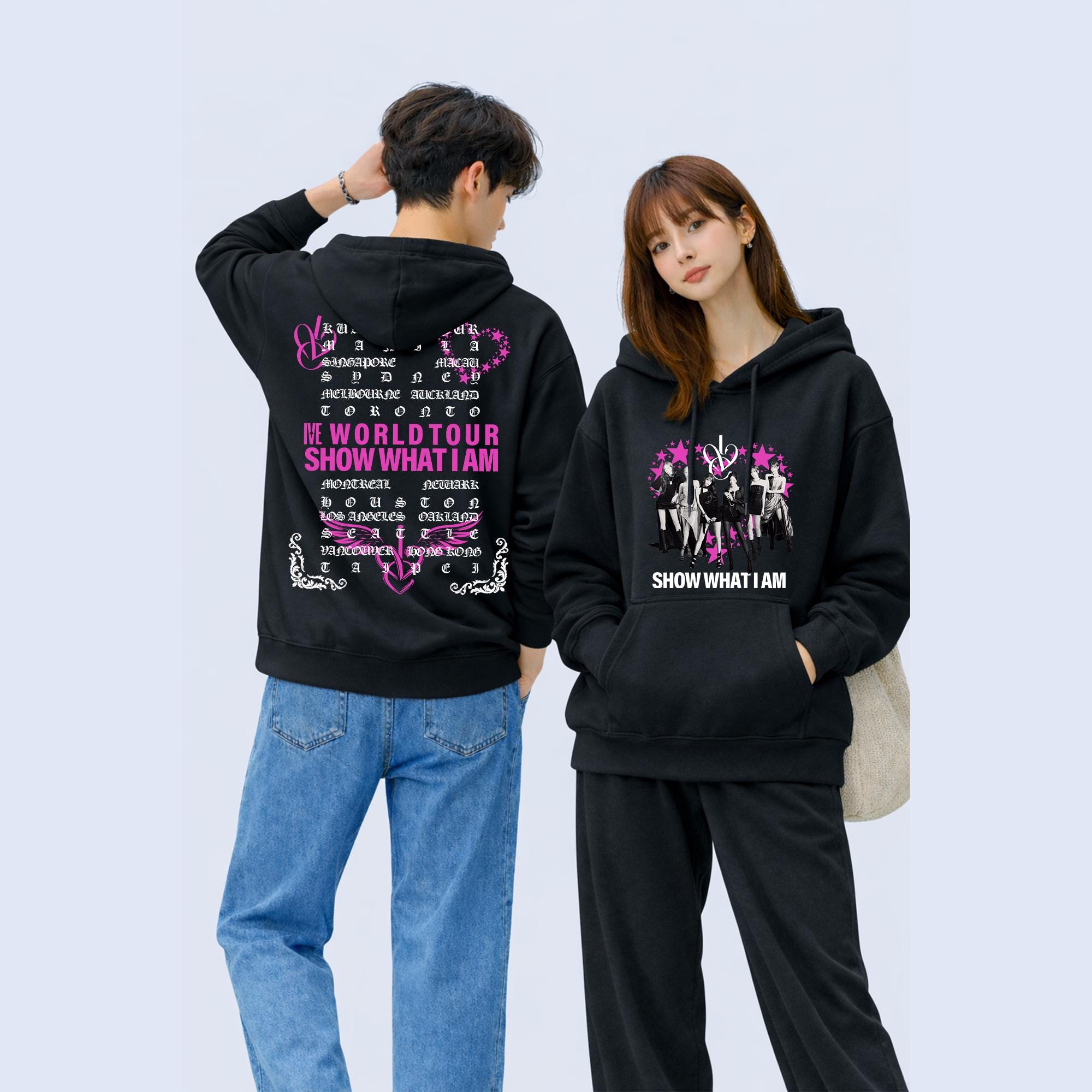 【レア/海外限定】IVEワールドツアー公式Tシャツ　SHOW WHAT I AM Ive Show What I Am World Tour T-shirt, Ive REVIVE Plus Merch, Ive