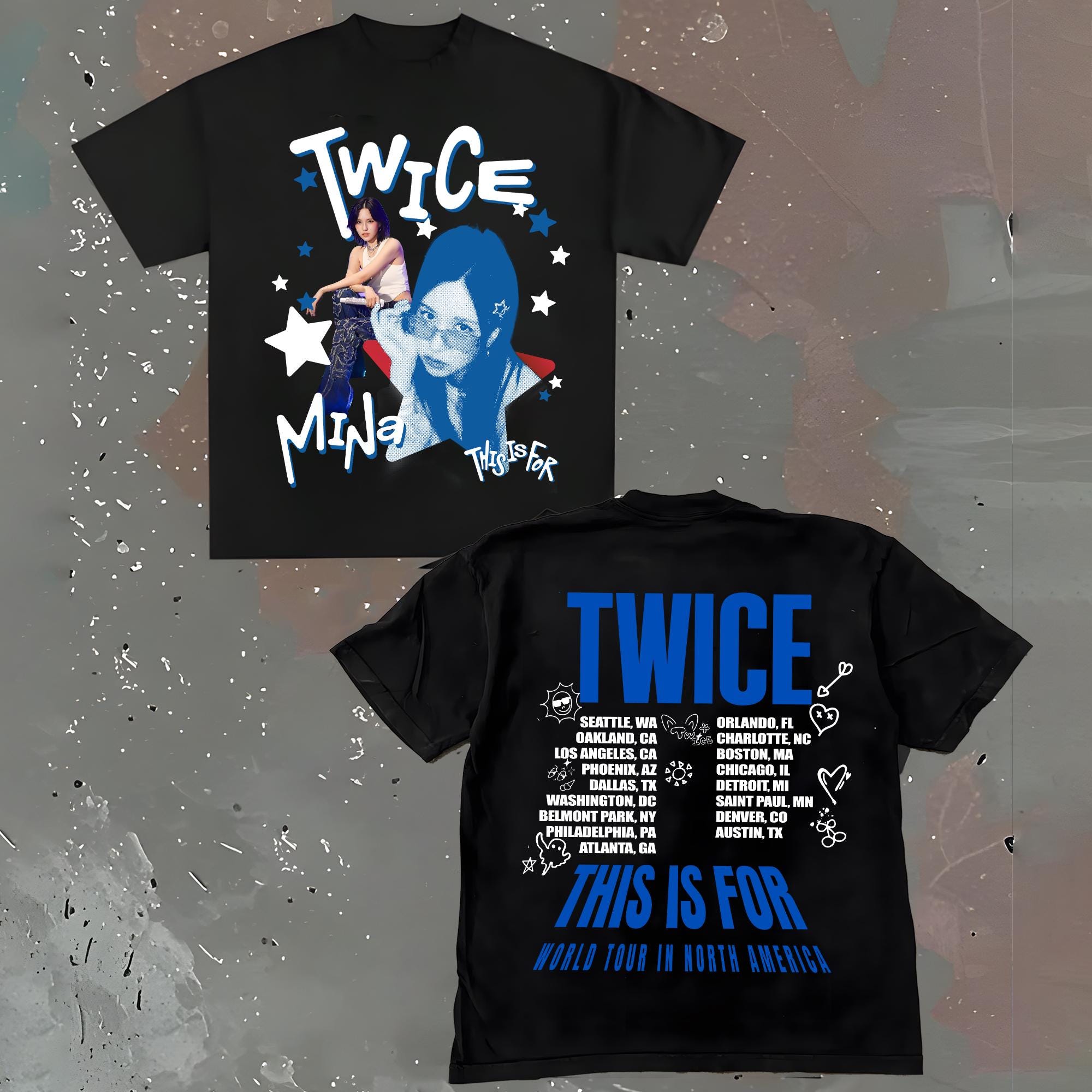 Twice Mina This is for Shirt, Twice This is for World Tour Part 2