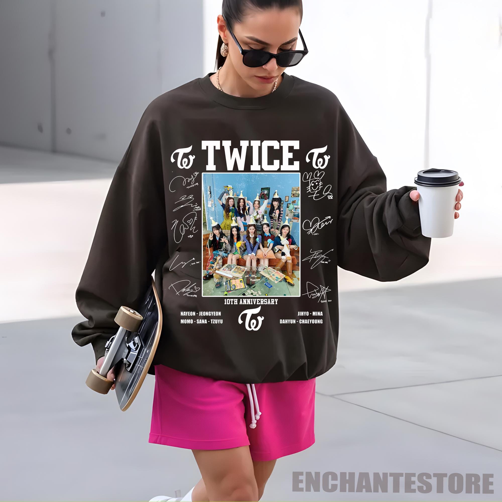 Retro TWICE 10th Anniversary Shirt, Twice TEN: the Story Goes on