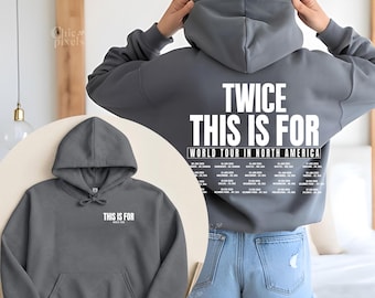 Twice This is for Zip Hoodie, Four Twice Hoodie, Twice My Strategy