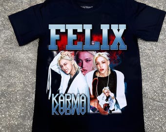 Retro Stray Kids Felix Karma Shirt, SKZ Karma Sweatshirt, Stray