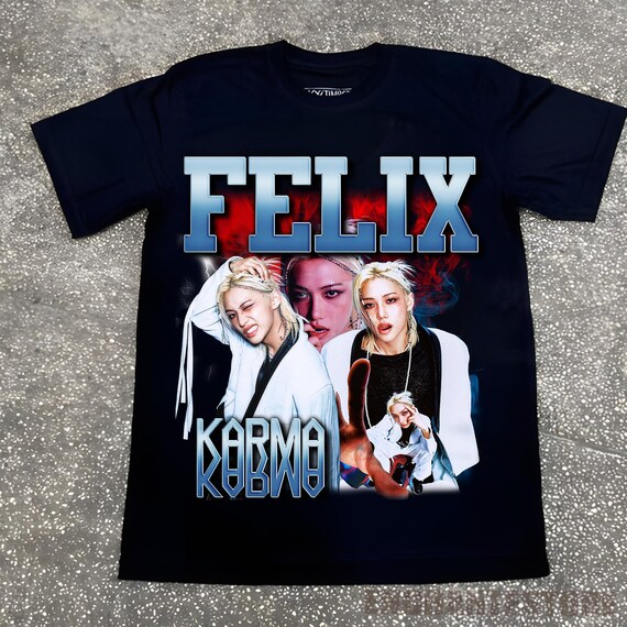 Retro Stray Kids Felix Karma Shirt, SKZ Karma Sweatshirt, Stray