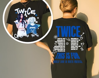 Retro Twice This is for T-shirt, Four Twice Tee, Twice World Tour