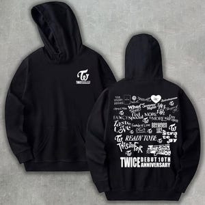 Twice Zip Hoodie - Etsy
