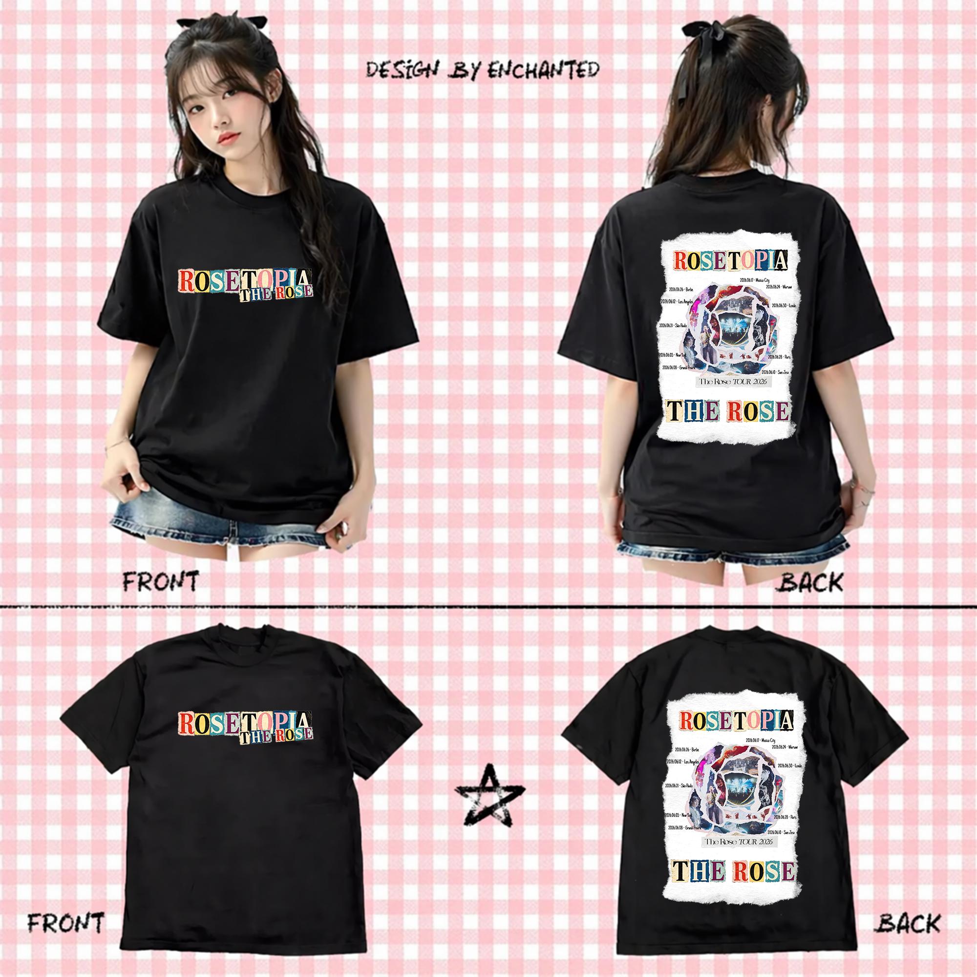 The Rose Rosetopia Tour 2026 Shirt, the Rose Tour 2026 Sweatshirt