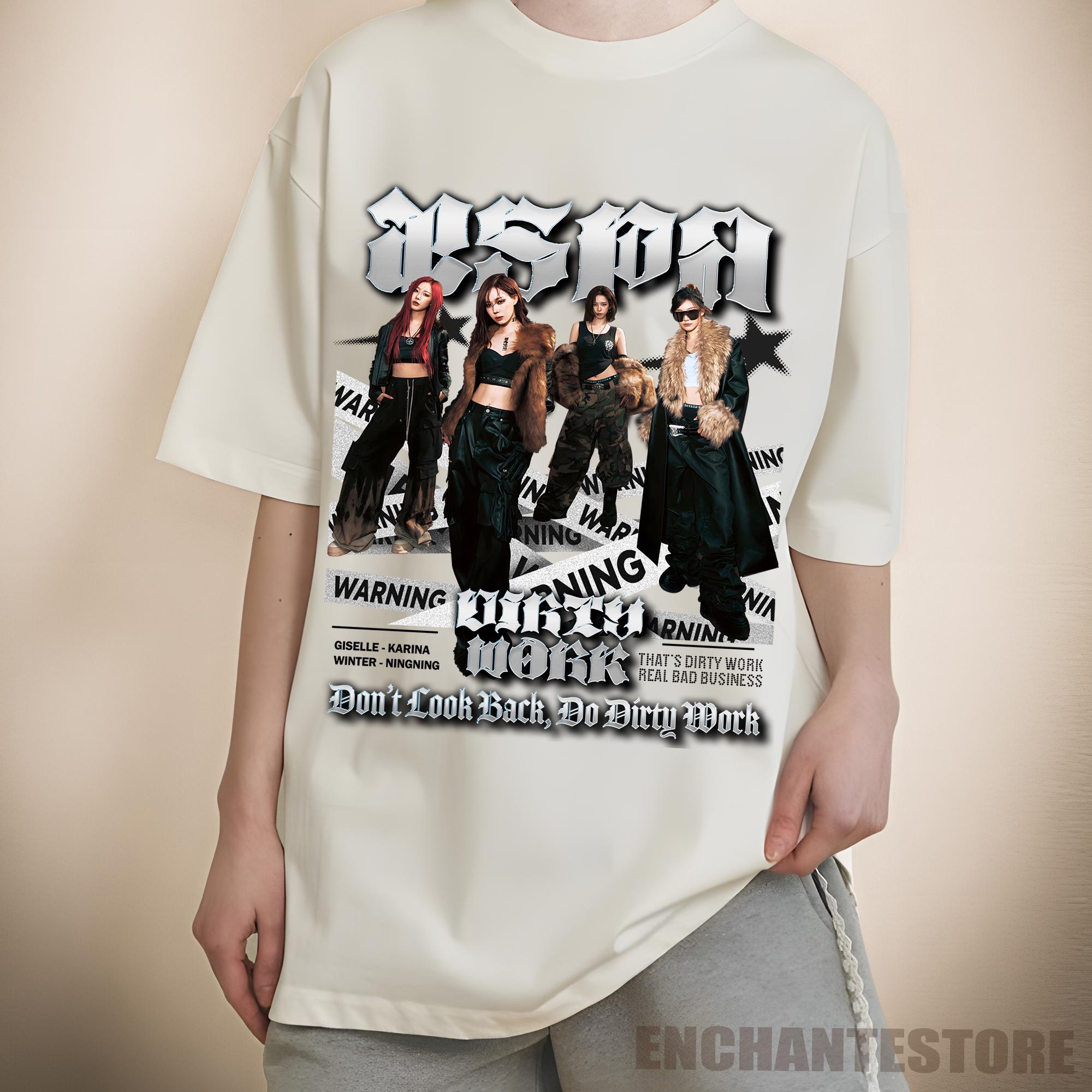 Aespa Dirty Work Shirt, Dirty Work Sweatshirt, Aespa Synk Aexis