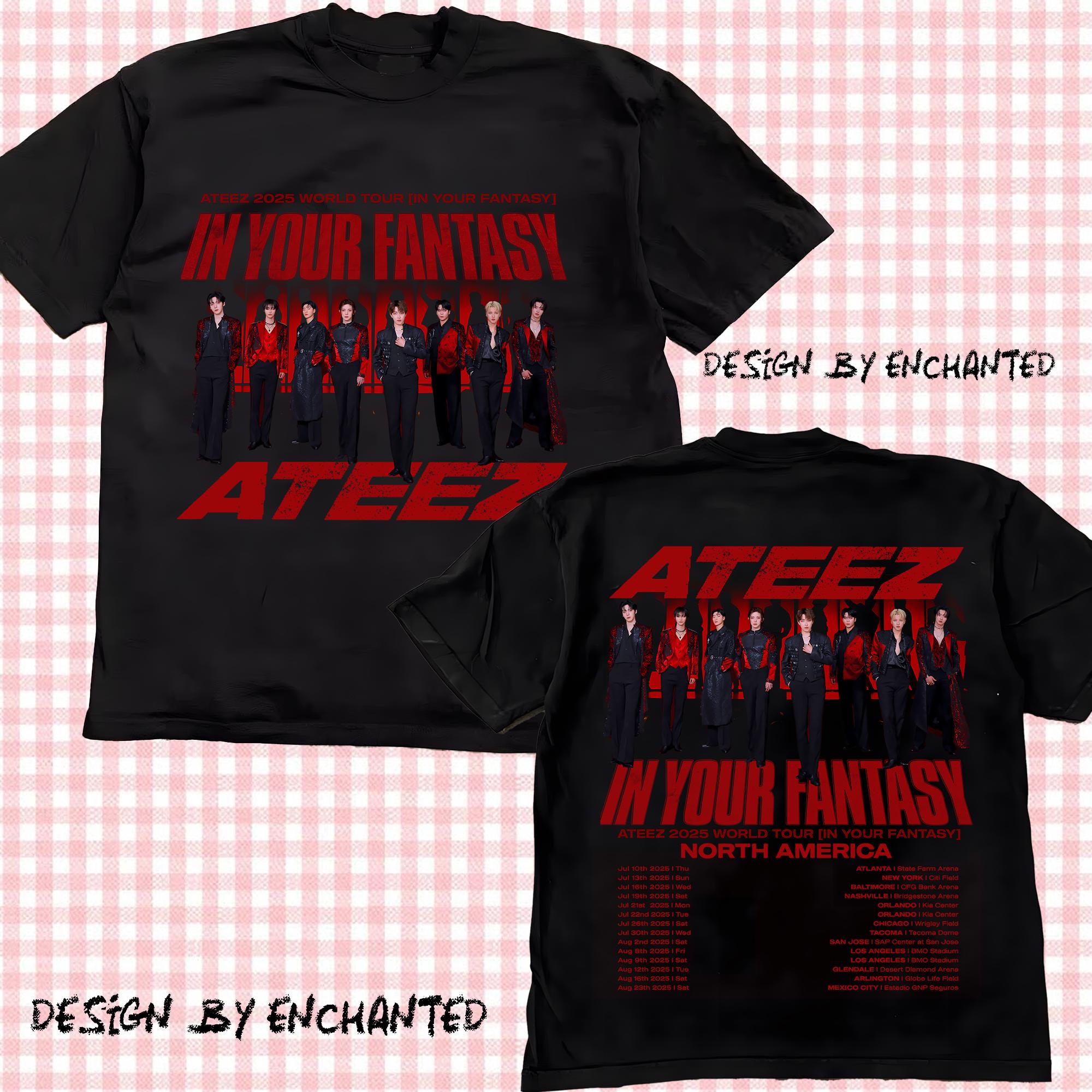 ATEEZ 2025 アメツ限定 T shirt frame ver ATEEZ 2025 アメツ限定 T shirt frame ver - メルカリ