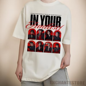 Ateez In Your Fantasy Shirt, Ateez 2025 World Tour in Your Fantasy Tshirt, ATEEZ Golden Hour Part 3 Shirt, Ateez Lemon Drop, In Your Fantasy