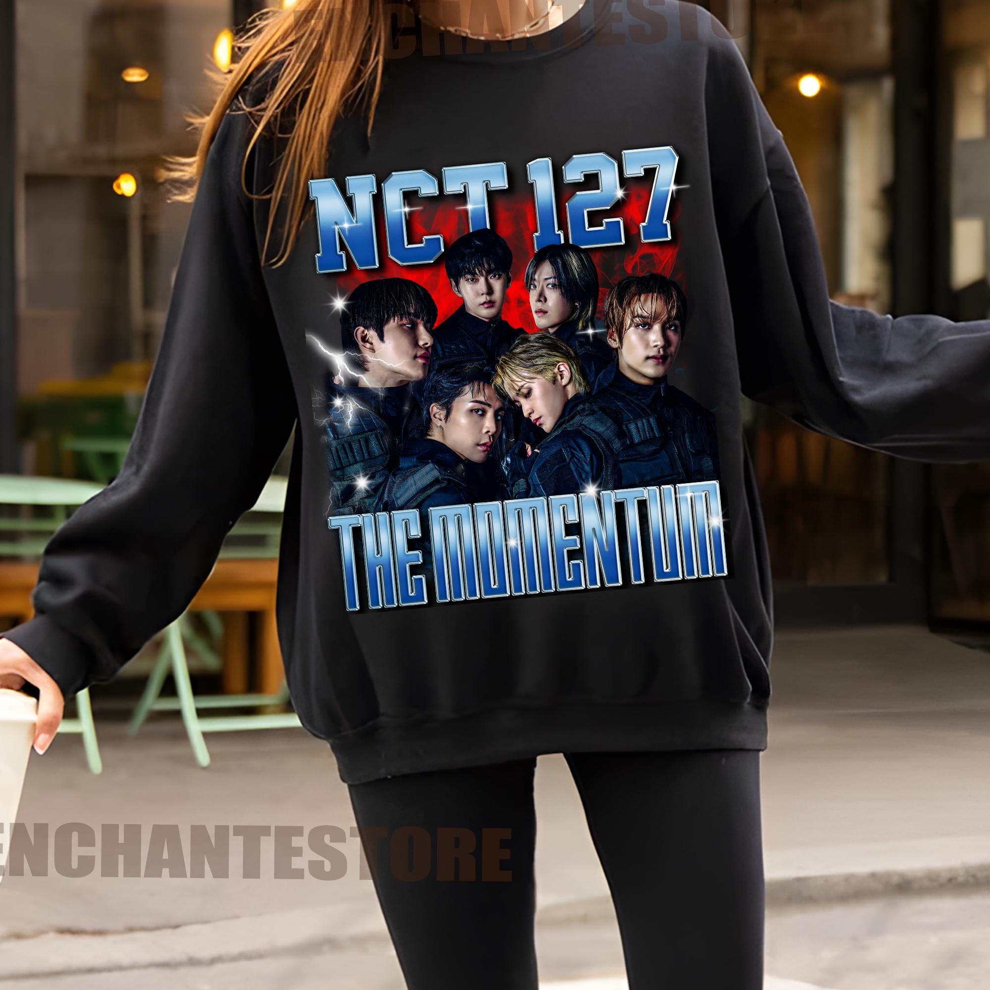Retro NCT 127 Shirt, NCT 127 Neo City the Momentum Sweatshirt, NCT