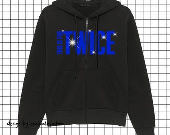 Twice This is for World Tour in US 2026 Zip Hoodie, Twice This is
