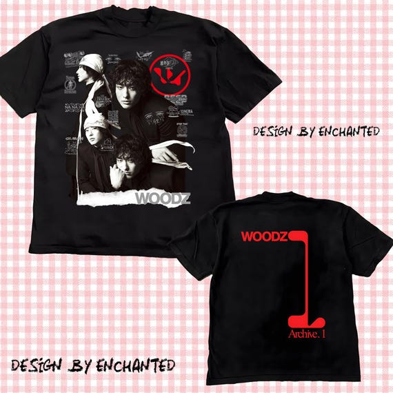 WOODZ Archive 1 Tracklist T-shirt, Woodz Slide Strum Mute Shirt