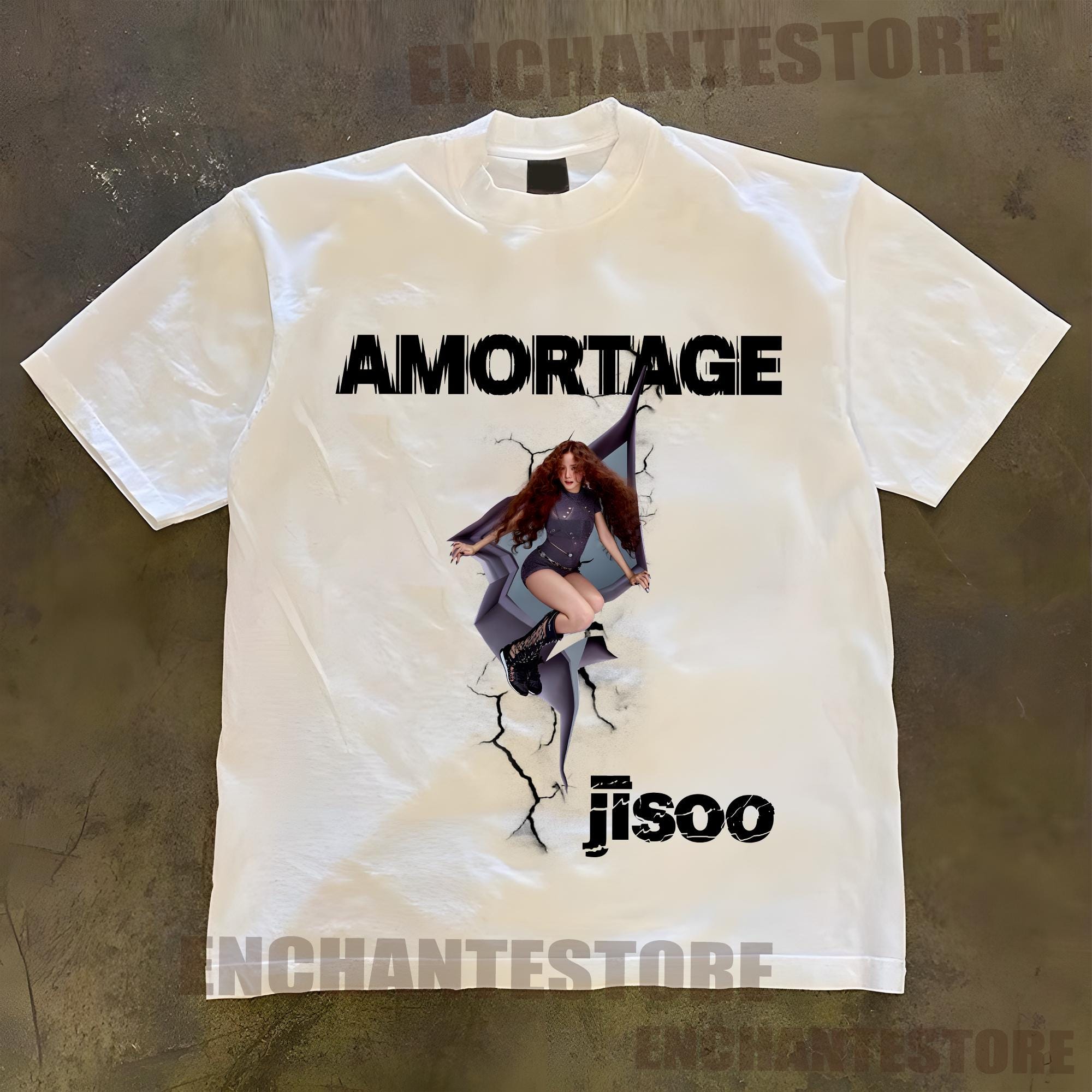 AMORTAGE 】（L ）BLACKPINK JISOO Tシャツ