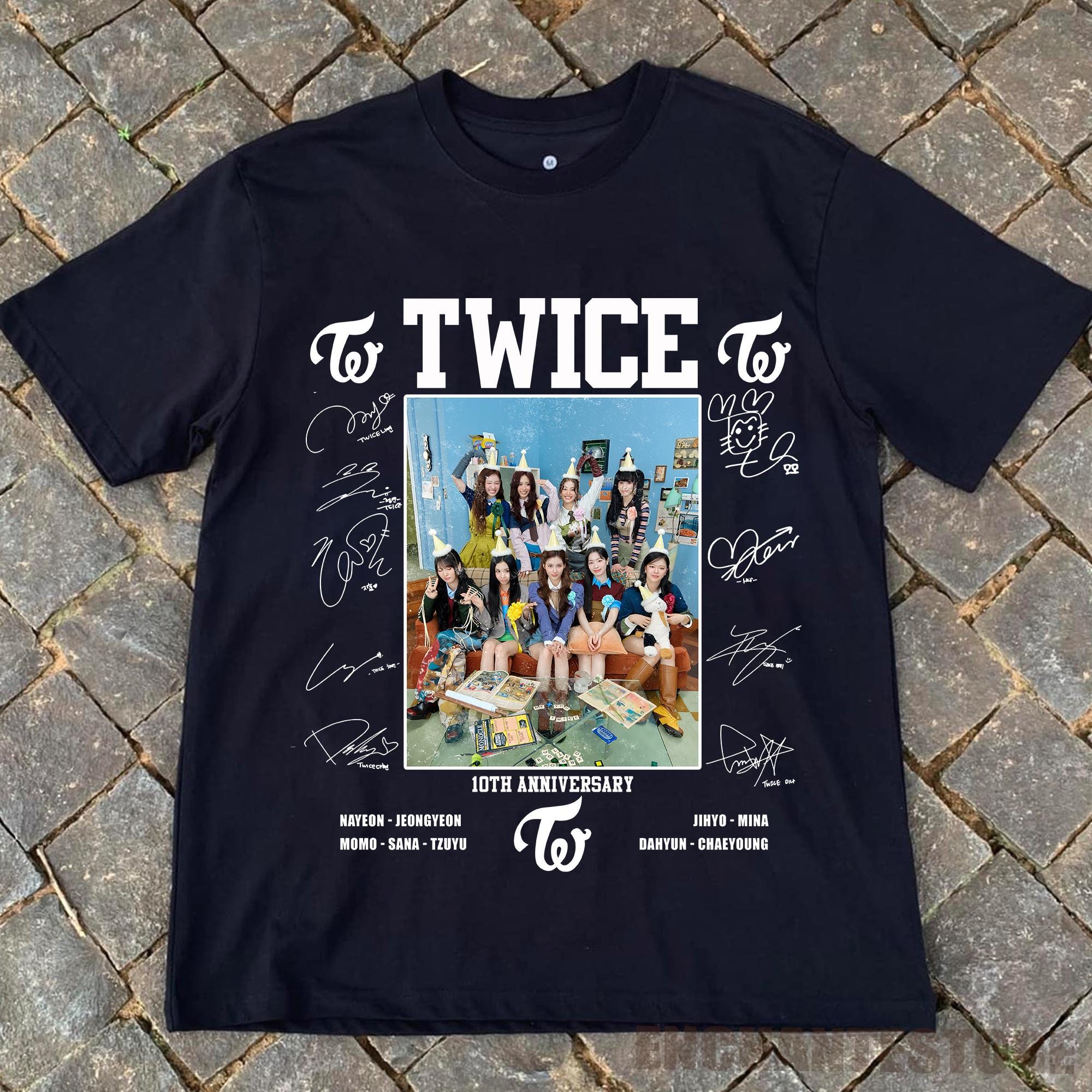 Retro TWICE 10th Anniversary Shirt, Twice TEN: the Story Goes on
