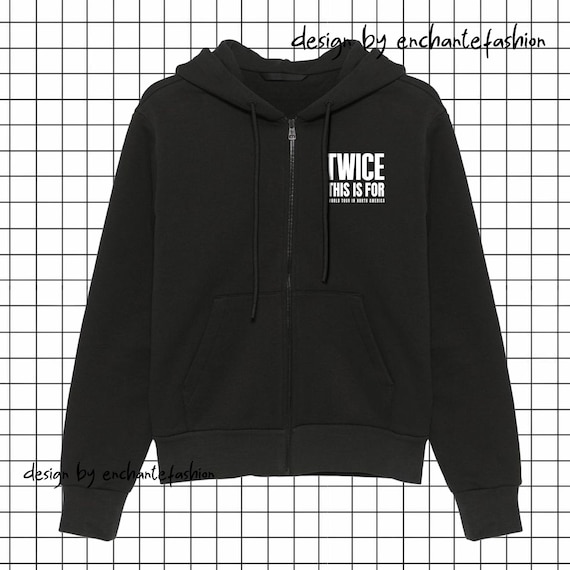 Twice This is for World Tour in US 2026 Zip Hoodie, This is for