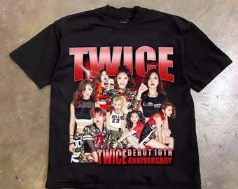 Retro TWICE 10th Anniversary Shirt, Twice This Is For World Tour, Twice TEN: The Story Goes On Shirt, Twice Kpop Sshirt, Twice 10ve Universe