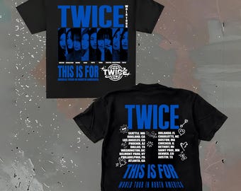 Twice This is for World Tour Part 2 T-shirt, Four Twice Shirt