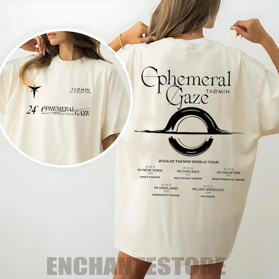 Retro Taemin Ephemeral Gaze Tshirt, Ephemeral Gaze Taemin