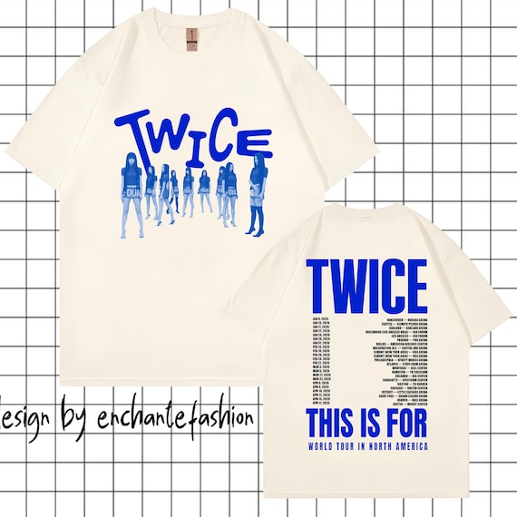 Twice This is for World Tour in US Shirt, Twice World Tour 2026