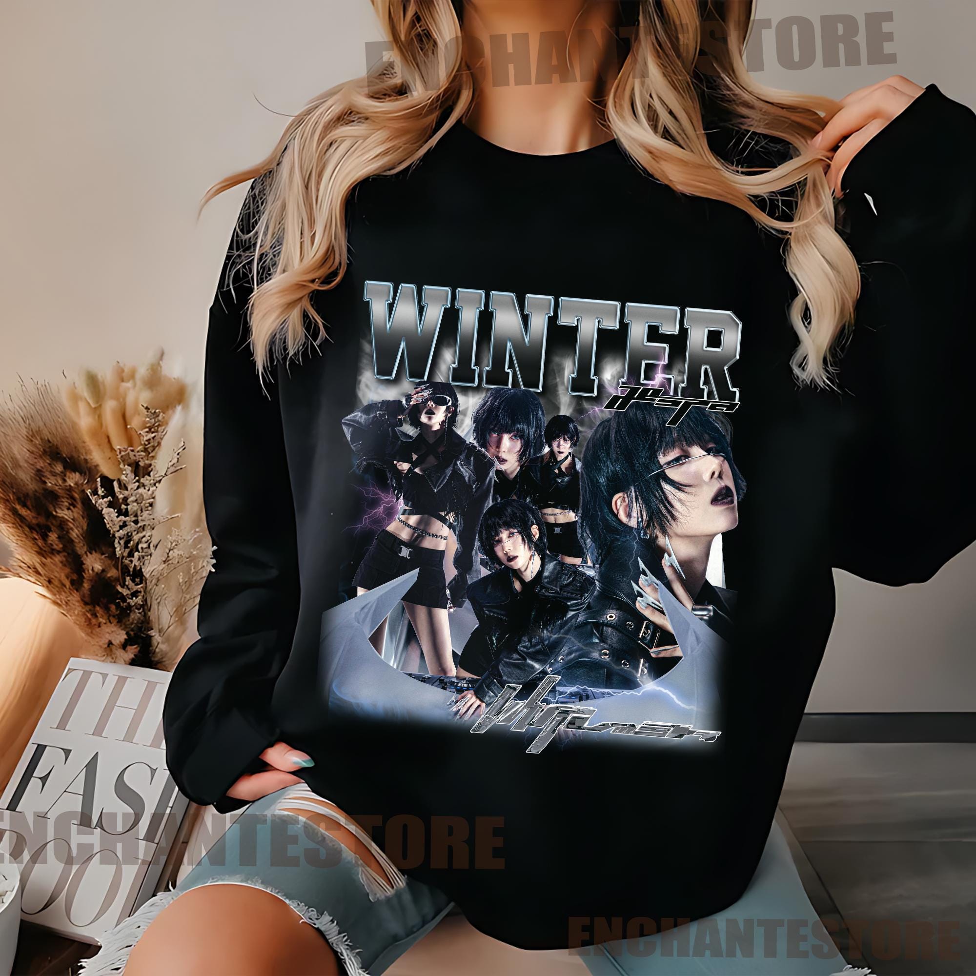 Retro Aespa Winter Shirt, Aespa Whiplash Shirt, AESPA Synk