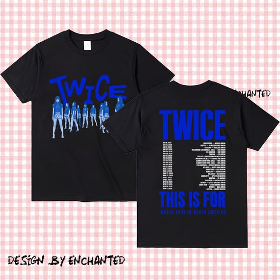 Twice This is for World Tour in US Shirt, Twice World Tour 2026