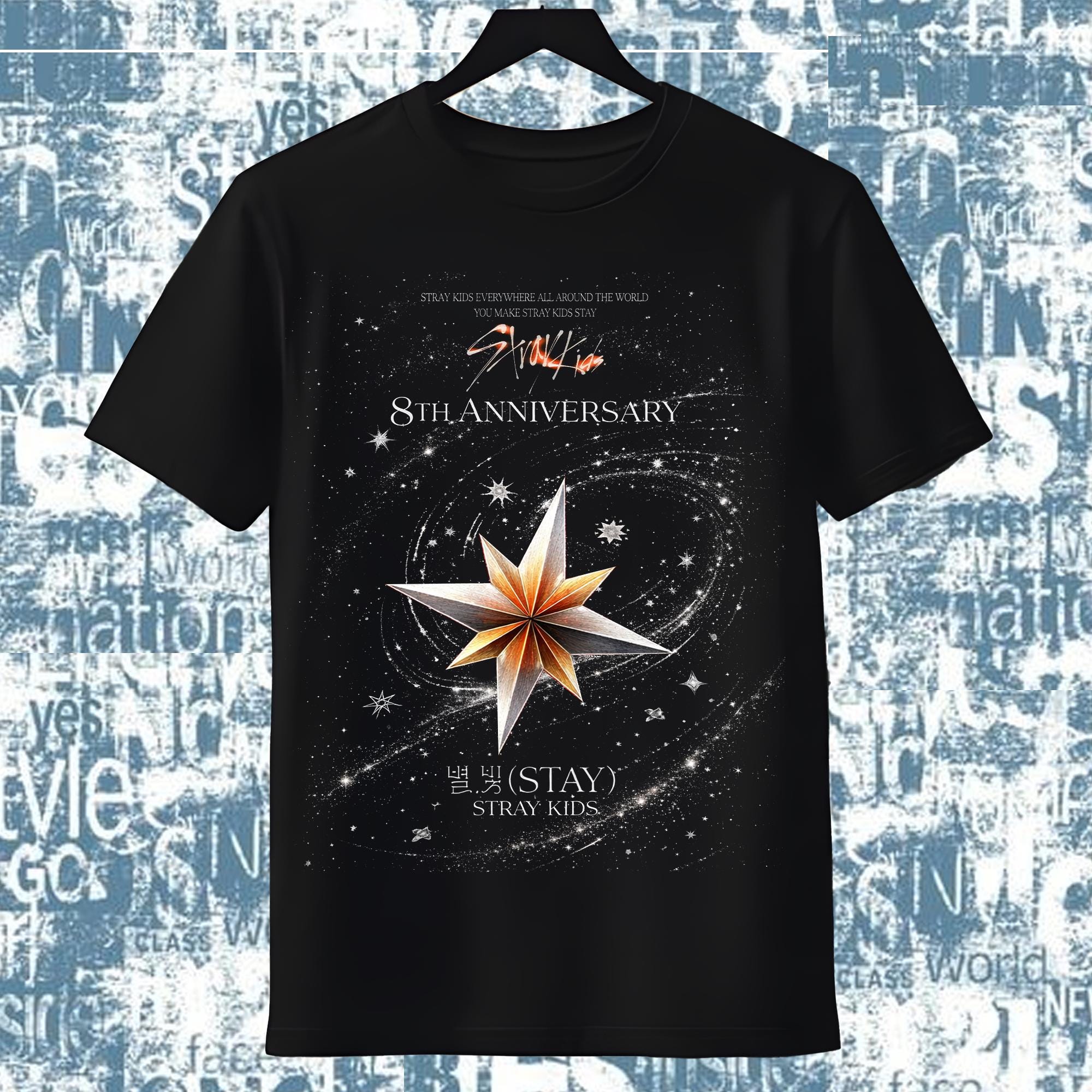Stray Kids 8th Anniversary Shirt, Stray Kids Stay Shirt, Stray