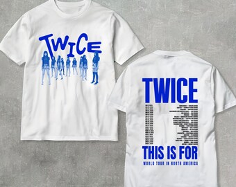 Twice This is for World Tour in US Shirt, Twice World Tour 2026