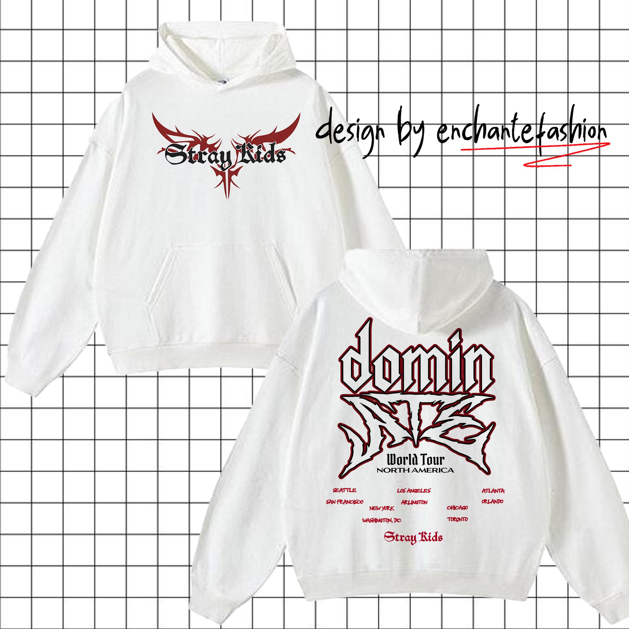 Stray Kids Domiate World Tour In US Hoodie, Stray Kids Shirt, Stray Kids SKZHOP HIPTAPE Shirt, Stray Kids Hop Sweatshirt, Domiate World Tour