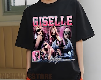 【未着用】aespa whiplash Tシャツ GISELLE ジゼル AESPA Whiplash official Giselle T-shirt | Mercari