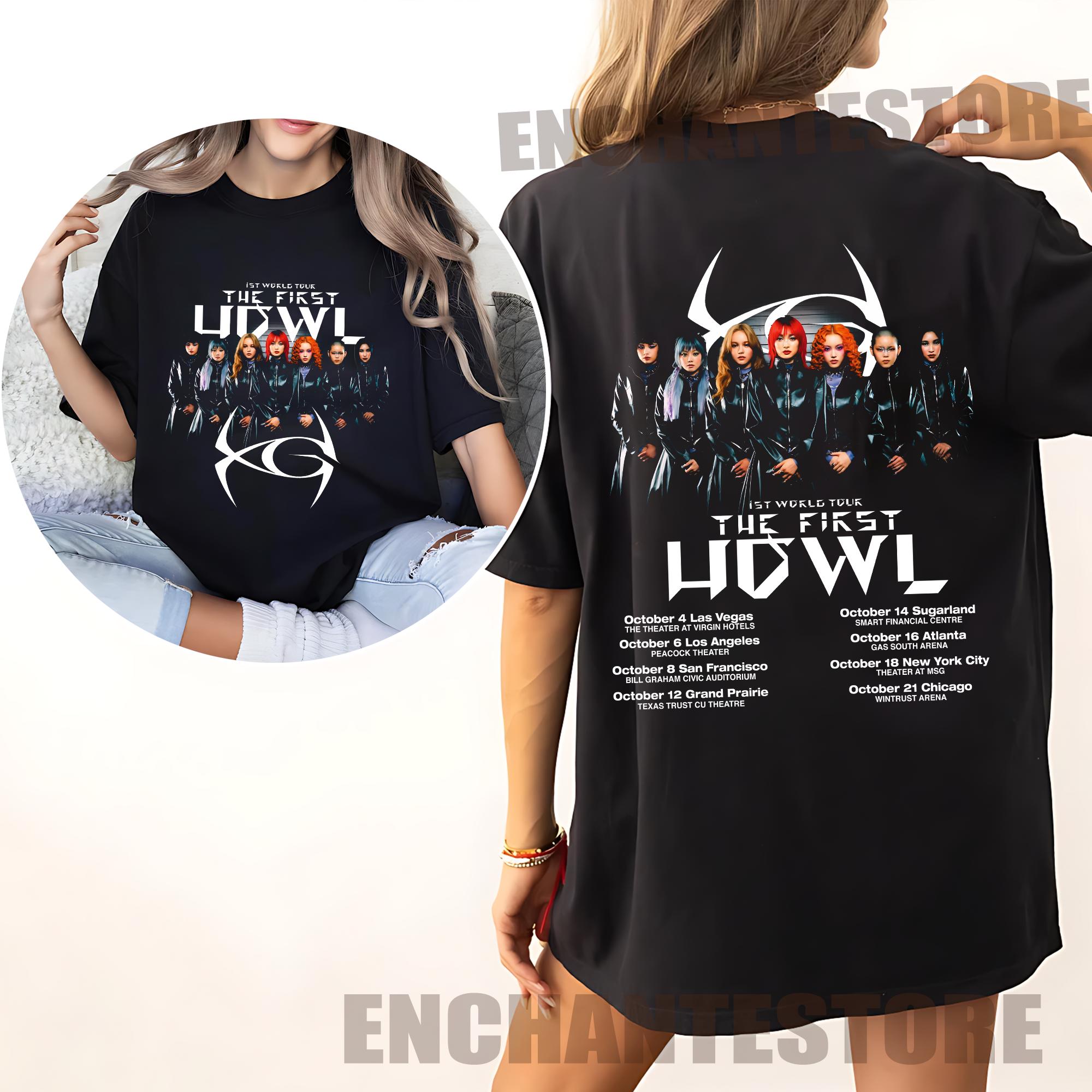 Retro XG 1st World Tour Shirt, Xg the First HOWL Sweatshirt, Xg