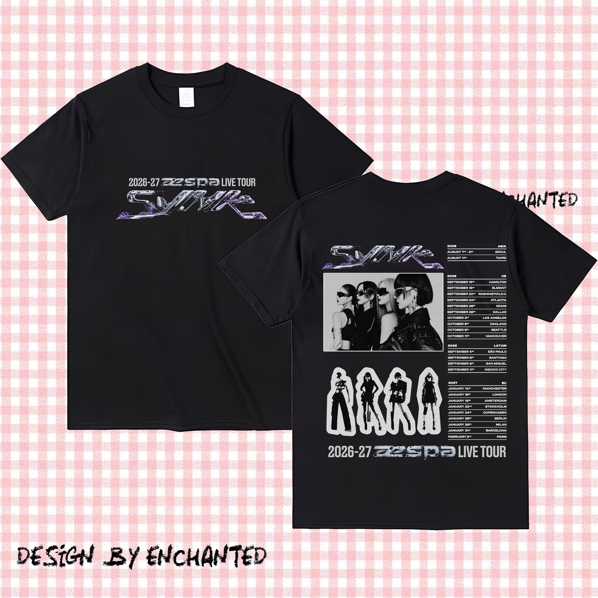 AESPA Synk Live Tour 2026 Hoodie, Aespa Lemonade Shirt, Lemonade T