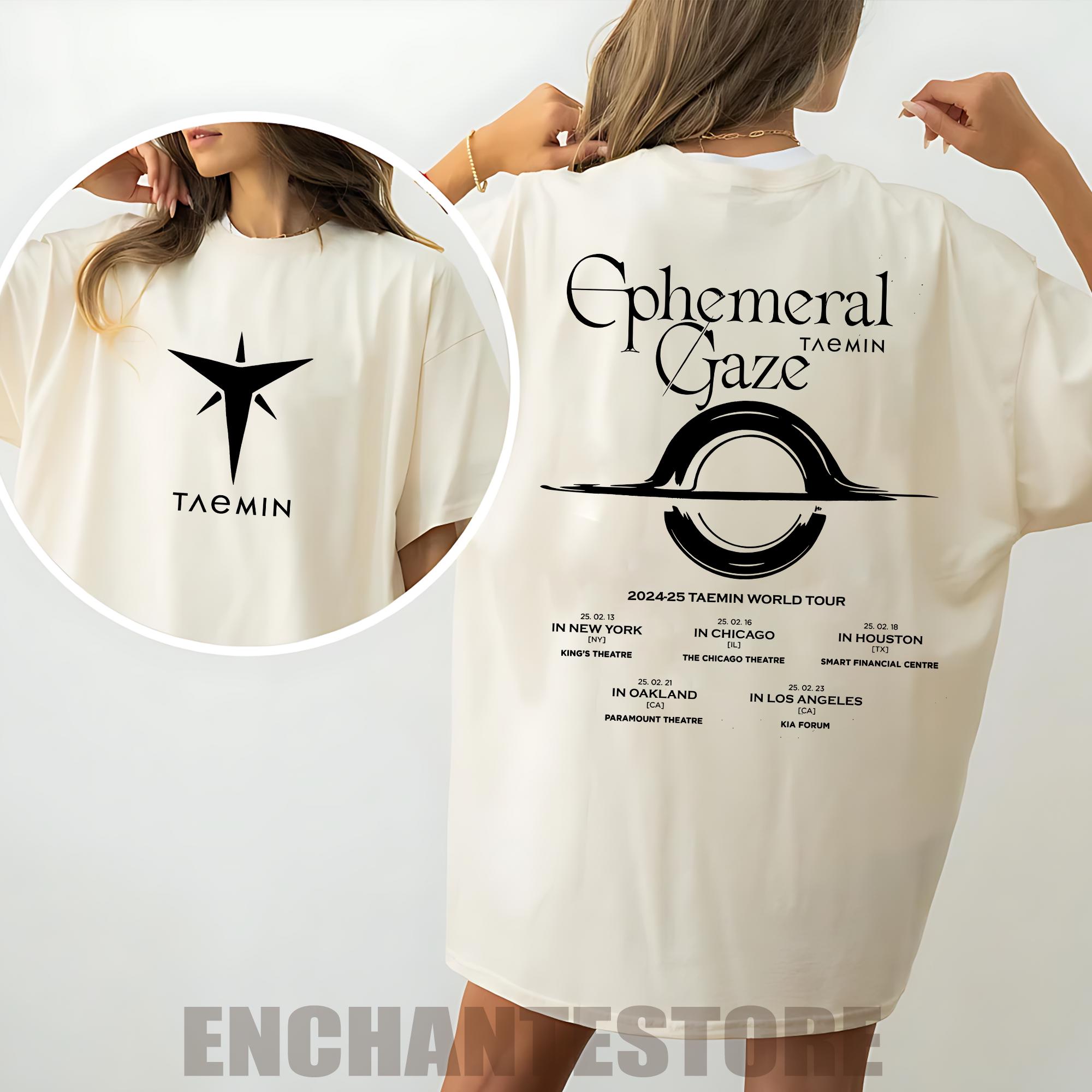 Taemin Ephemeral Gaze Shirt, Ephemeral Gaze Taemin World Tour