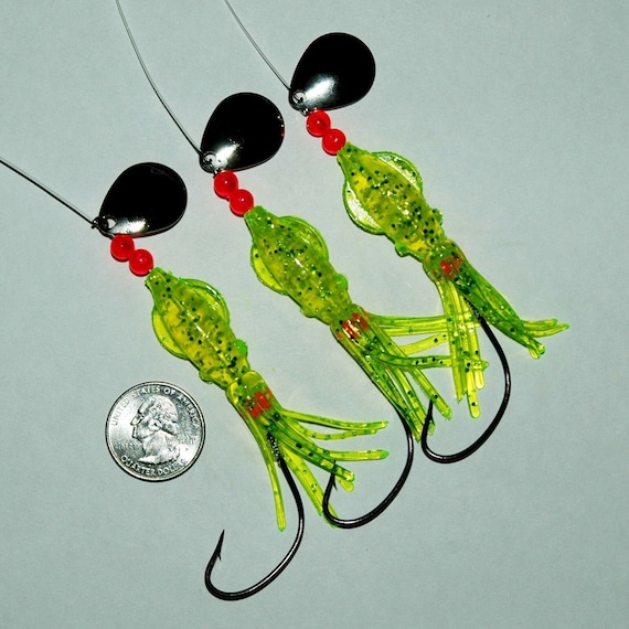 Best FLUKE summer Flounder B2 SQUID Bottom Fishing Lures Etsy UK