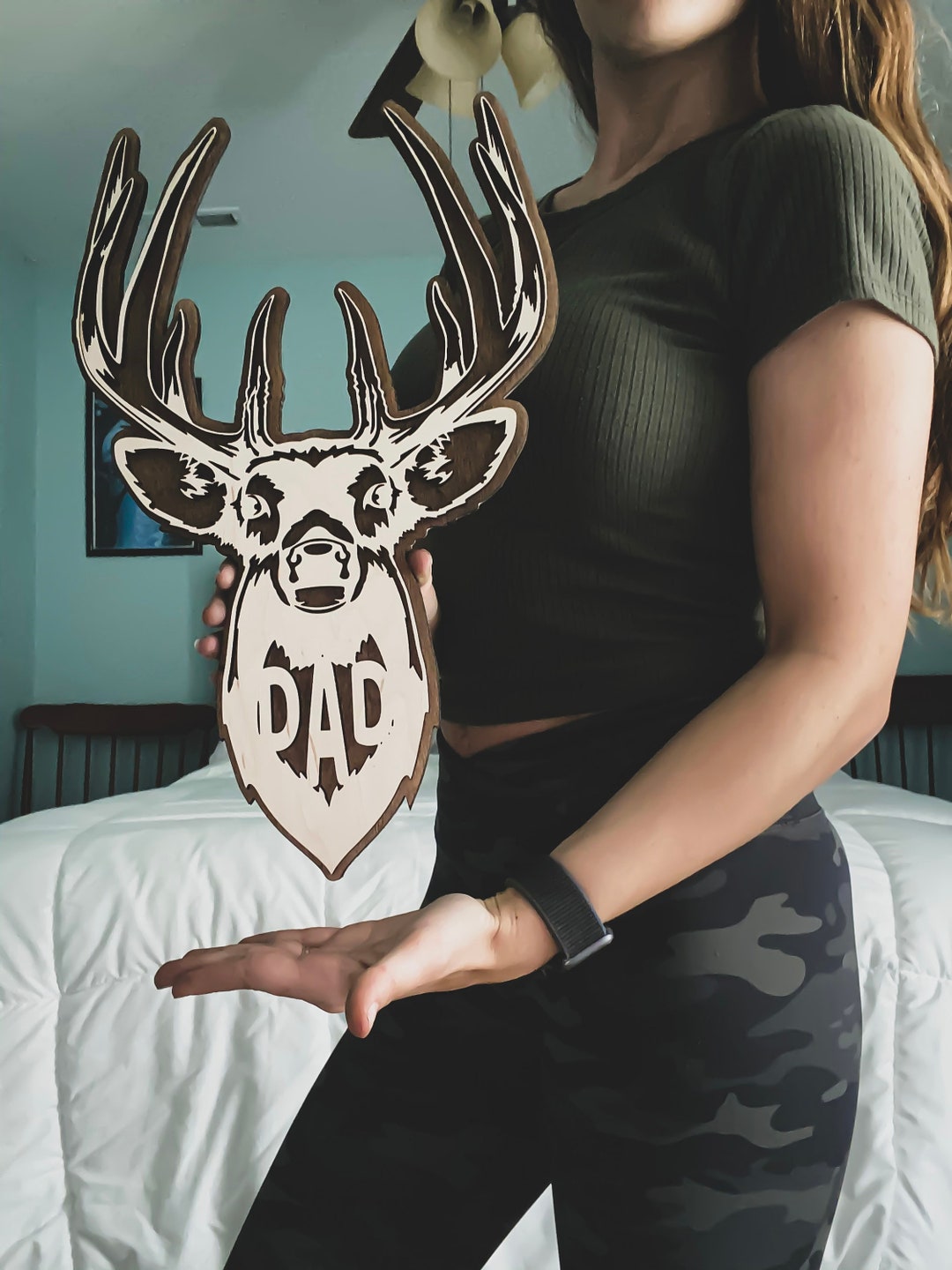 Buck Sign-custom Name Included-buck-hunting - Etsy