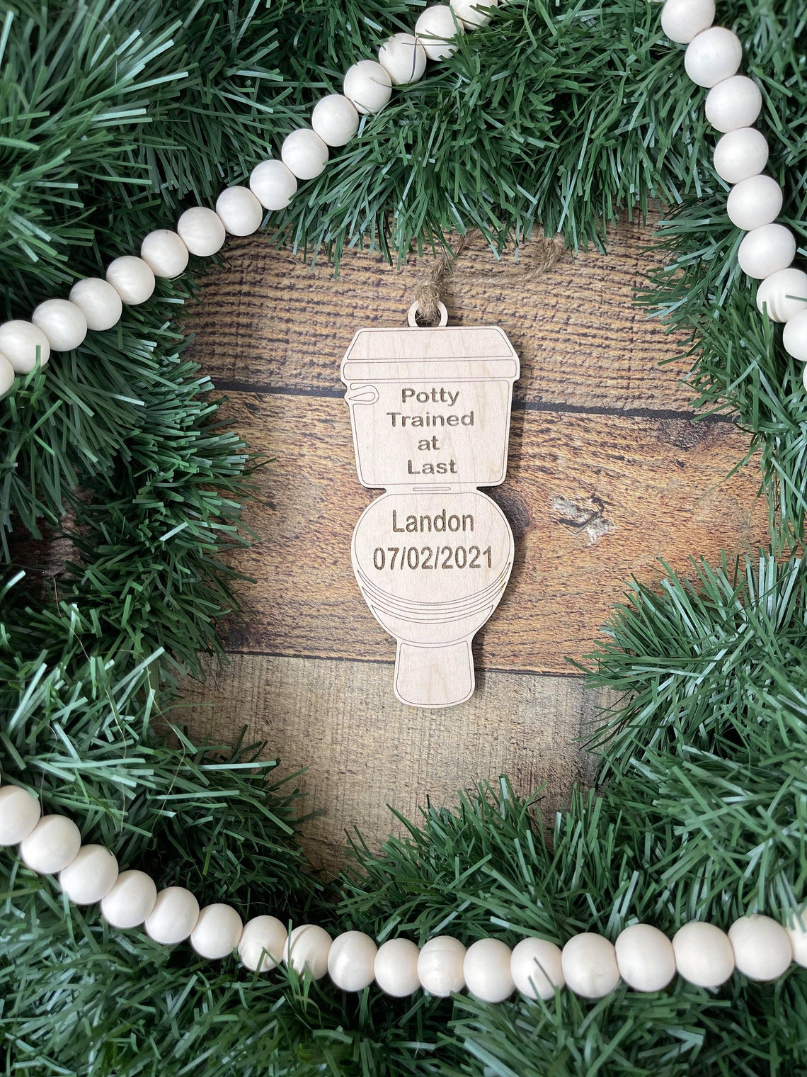 downstairs toilet ornaments