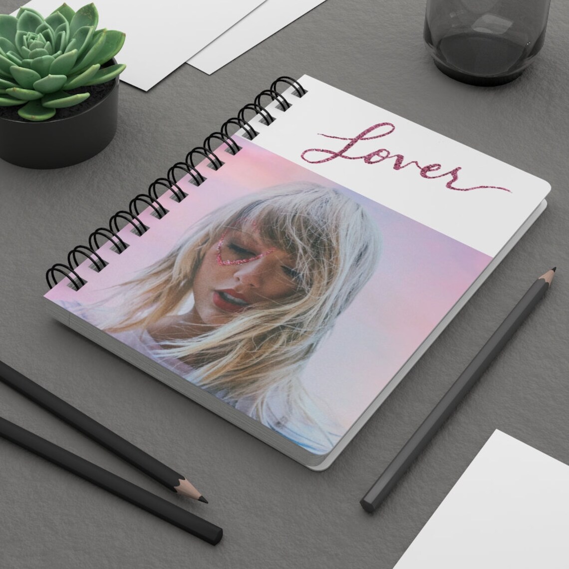 Taylor Swift Spiral Bound Journal Etsy