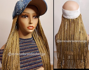 Parrucche intrecciate per donne di colore. Cappello con parrucca intrecciata: cuffia intrecciata all'uncinetto veloce per chi soffre di perdita di capelli.