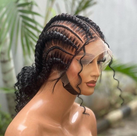 Full lace synthetic wigs with baby hair online