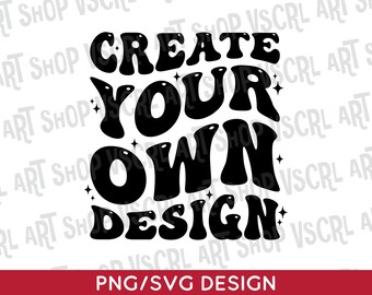 Arquivo SVG e PNG personalizado, camiseta moderna personalizada, texto estiloso personalizado, download digital