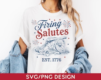 USA Semiquincentennial 2026 Shirt Design, Patriotic Cannon, 4th Of July Png (Digital Download)
