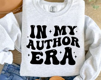 Na minha era como autor SVG PNG, SVG de escritor, camiseta de romancista PNG SVG, presente engraçado para autor - download digital