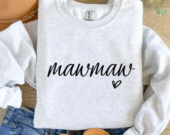 Mawmaw SVG PNG, Sublimation Designs, Digital Download